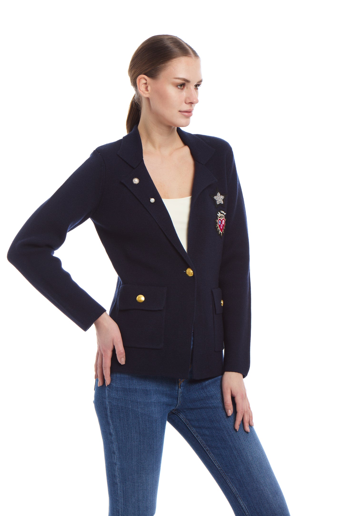 Ecole Knit Blazer II