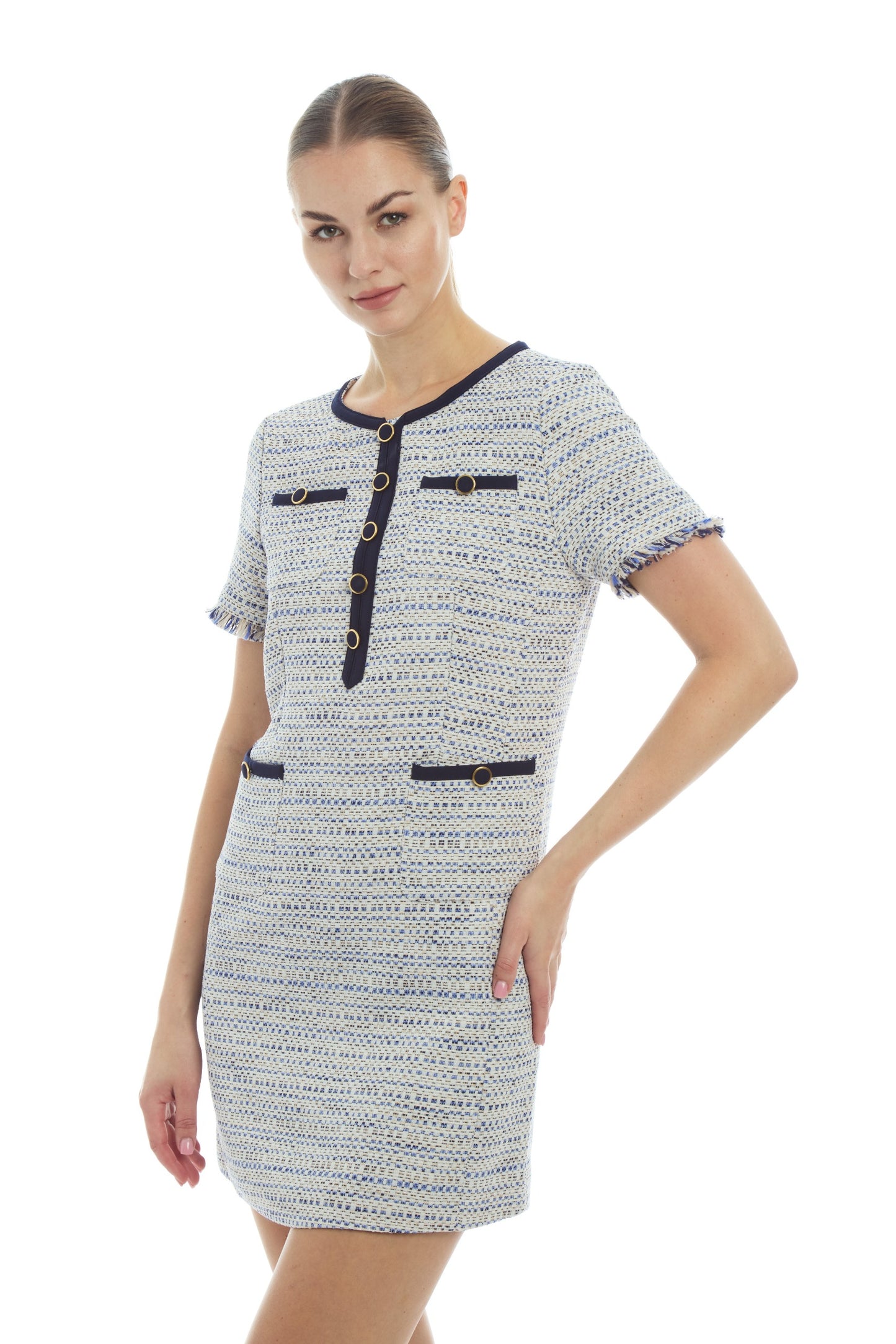 CoCo Dress Tweed