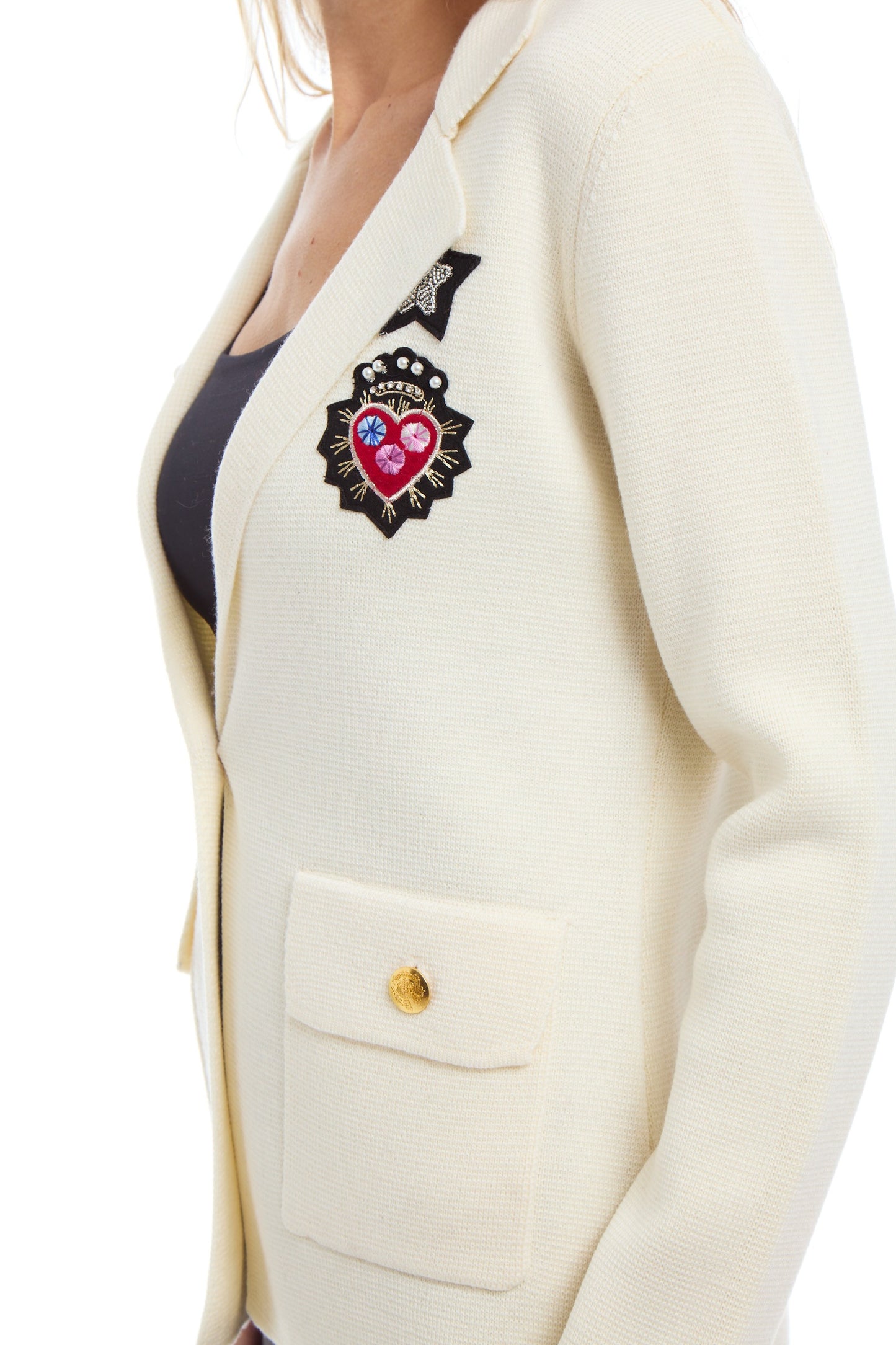 Ecole Knit Blazer