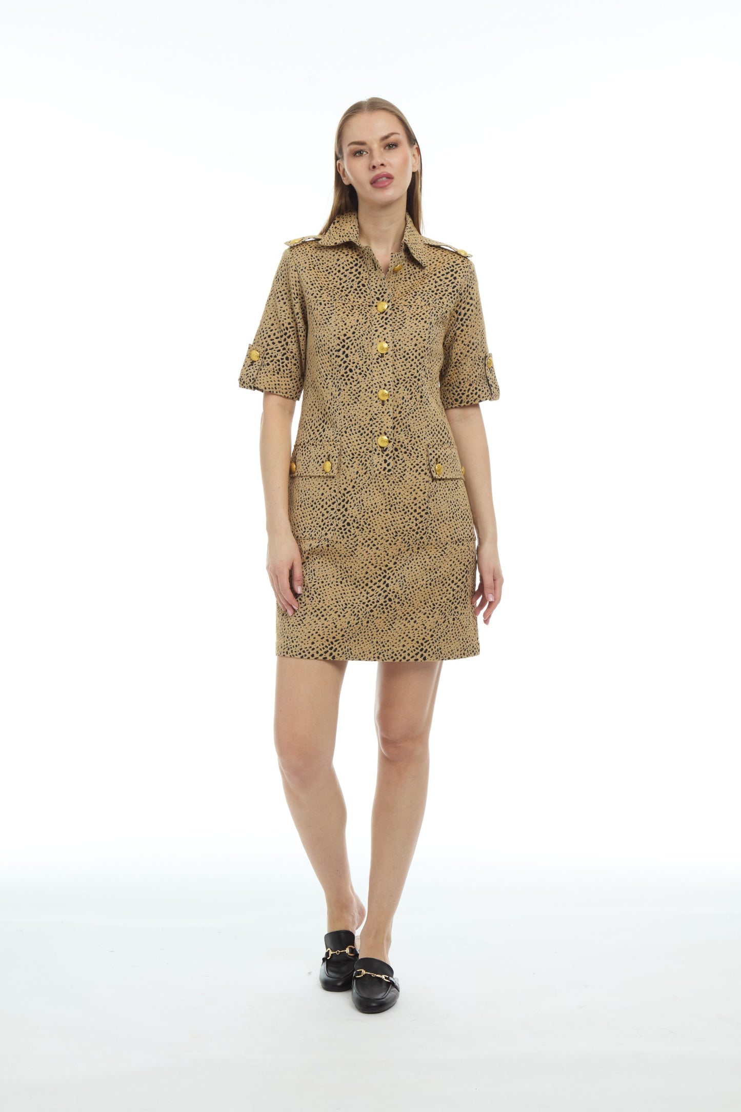 Paris Cheetah Dress