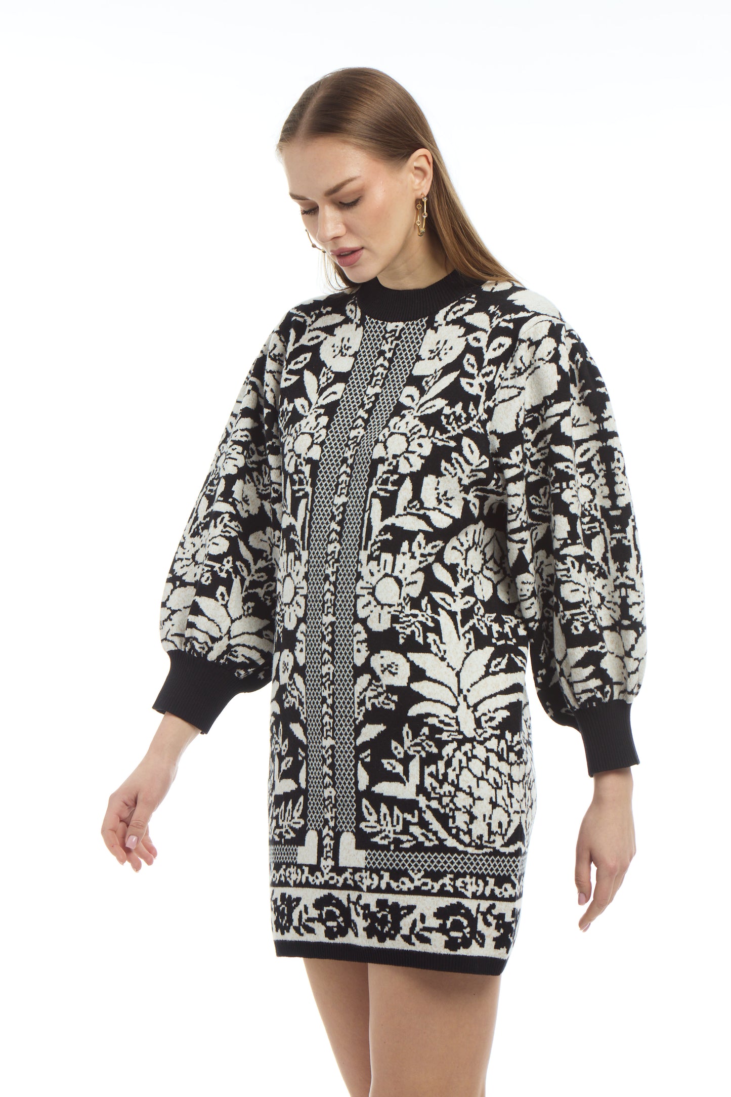 Rhumba Pineapple Knit Dress