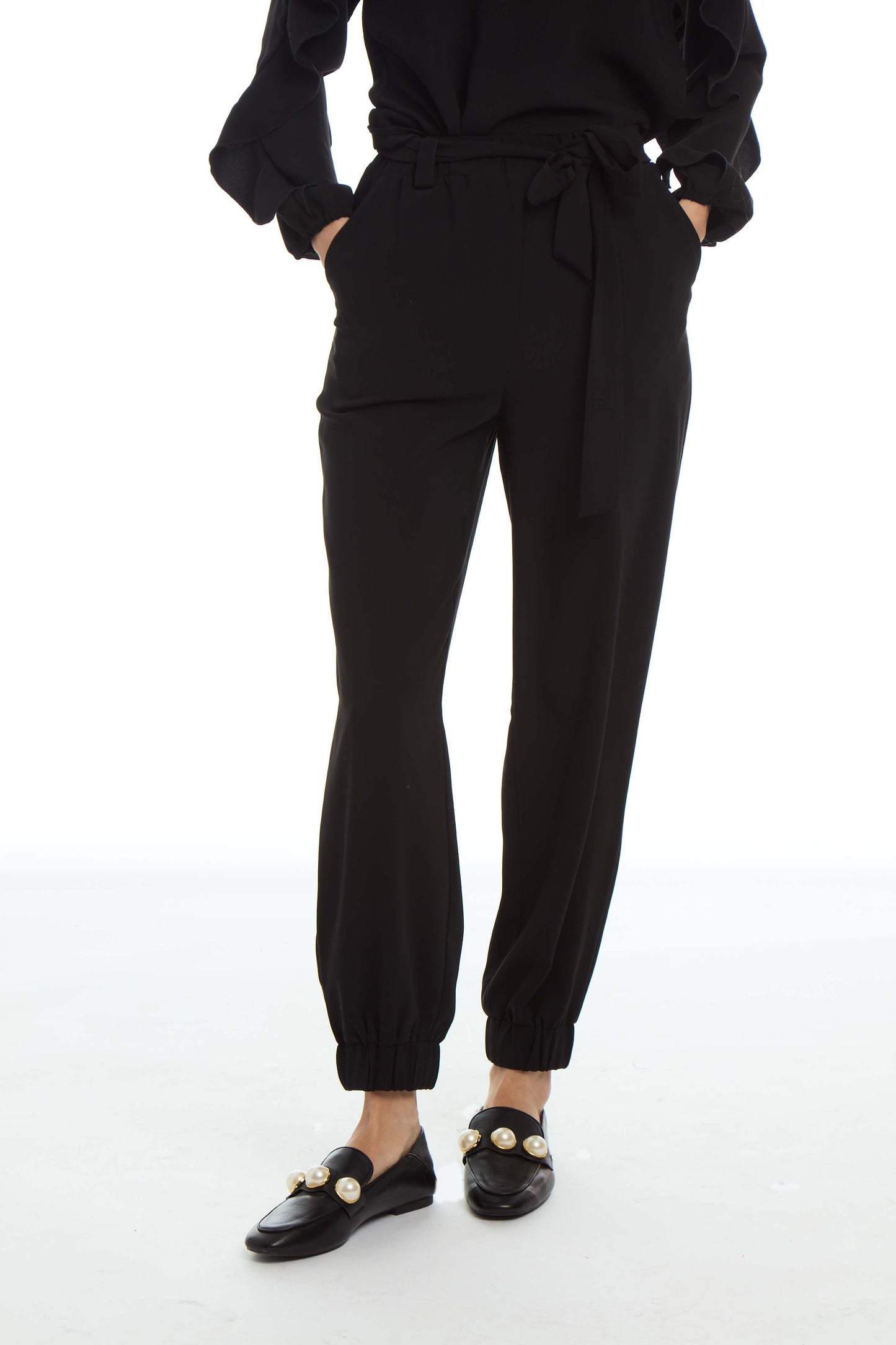 FO24 -518 Belted Track Pants