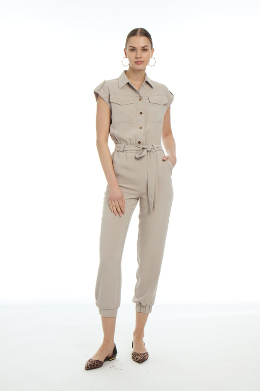 FO24-900 Belted Jumpsuit