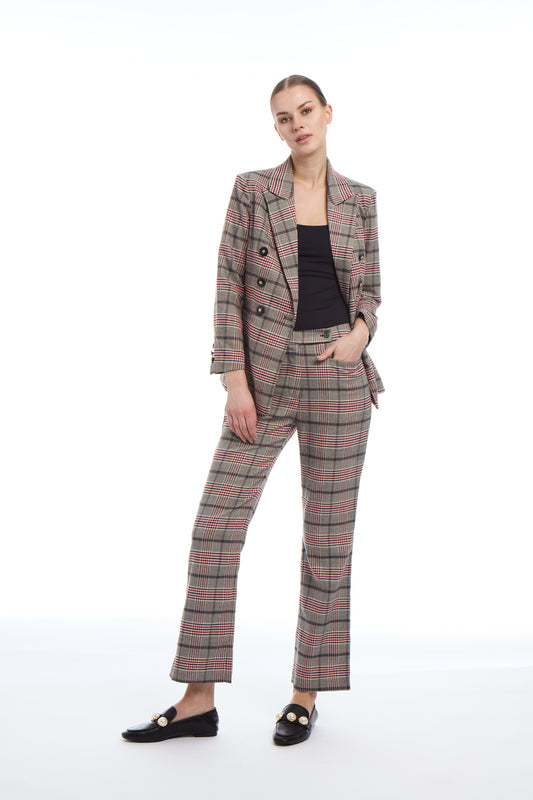 Bermuda Blazer Plaid