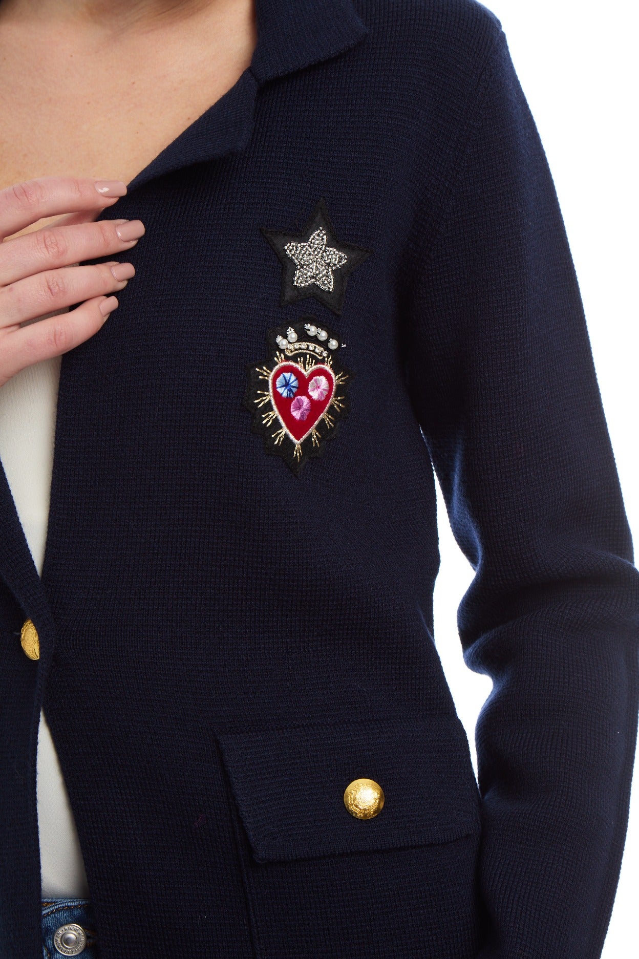 Ecole Knit Blazer