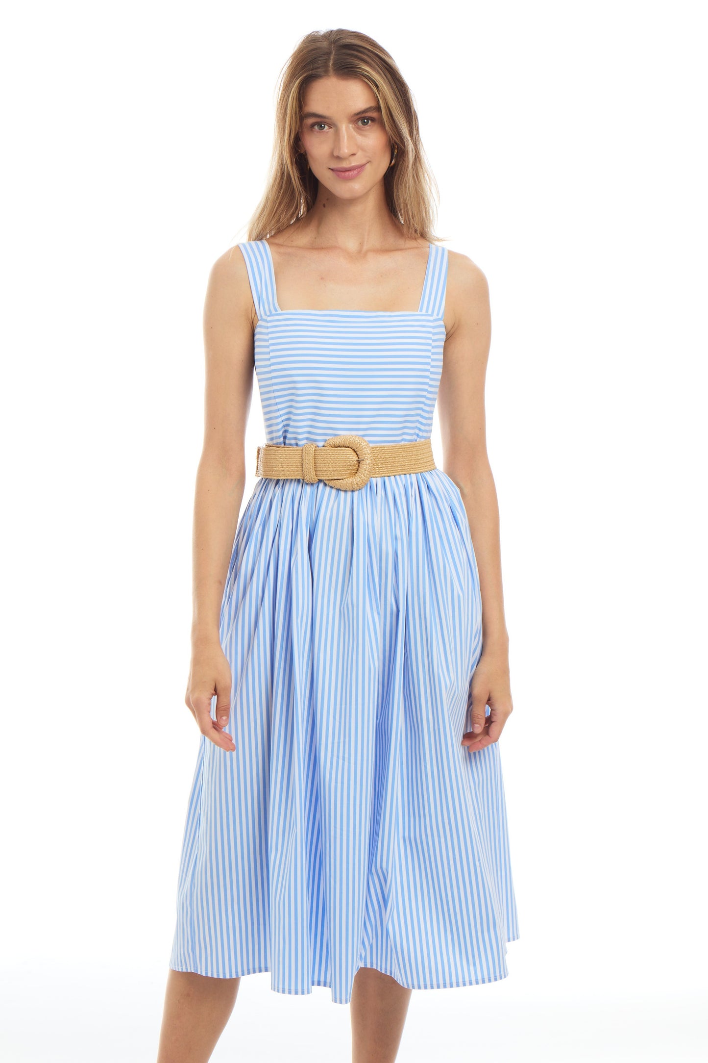 Sundress w/ Wicker Belt