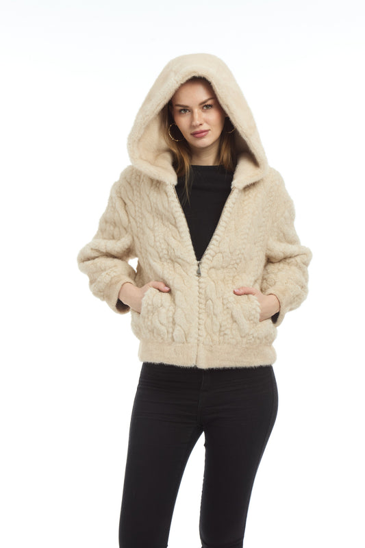 Hooded Cable Jacket