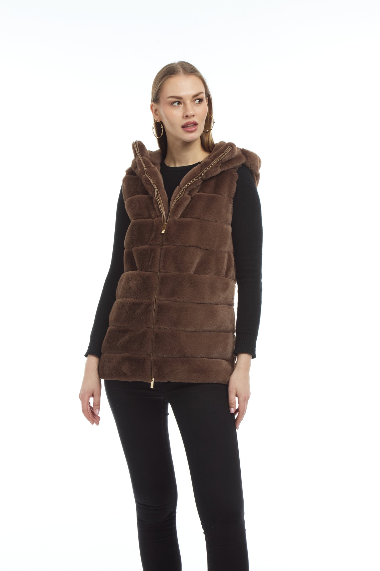 Hooded Lauren Vest