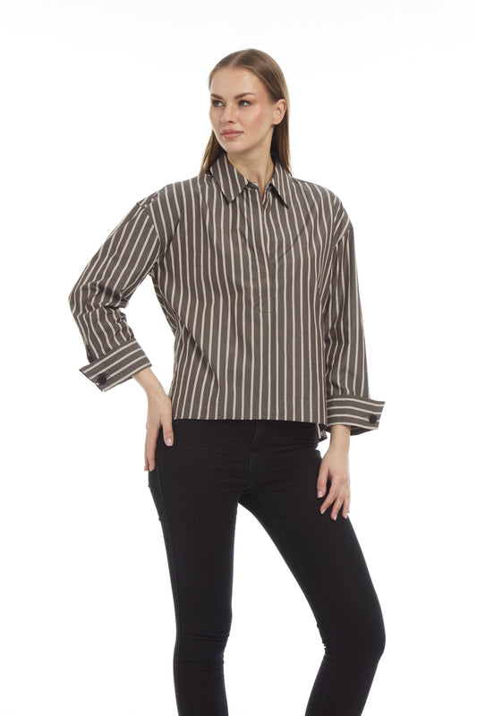 Agnes French Cuff Blouse