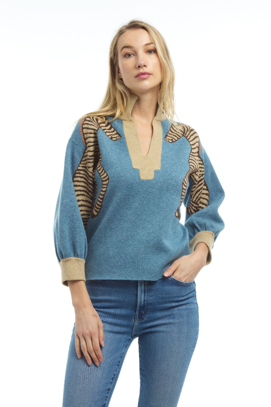 Zebra Knit