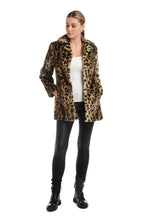 Load image into Gallery viewer, FF19-47L Notch Leopard Coat