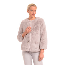 Load image into Gallery viewer, FF19-63 Jewel Faux Fur Jacket