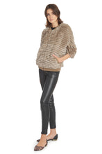 Load image into Gallery viewer, FF22-74 Rex Rabbit Knitted Bomber